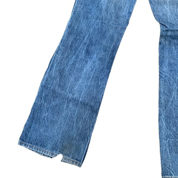 Vintage 1971 Levi's Orange Tab Talon 42 Zipper Blue - Picture 8 of 16